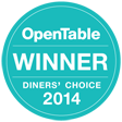 OpenTable Diners' Choice Winner OpenTable diners' choice logo