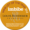 Wine List of the Year 2013 Wine List of the Year 2013